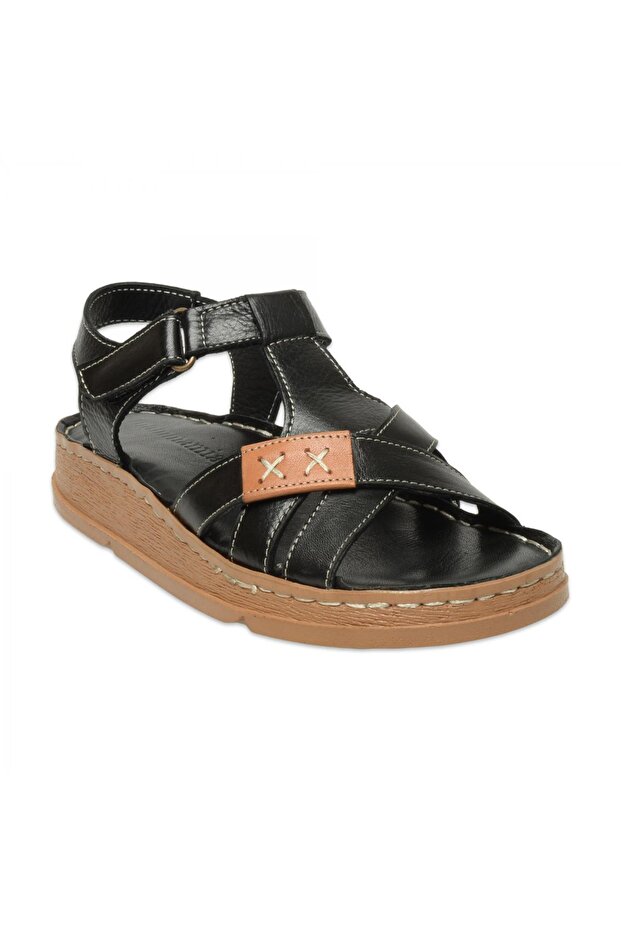 D25Ys-2440 Casual Black Women's Sandals