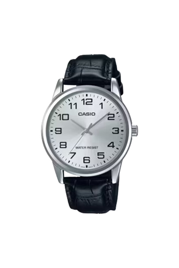 CASIO Men's Analog White Dial Watch - MTP-V001L-7B - 1