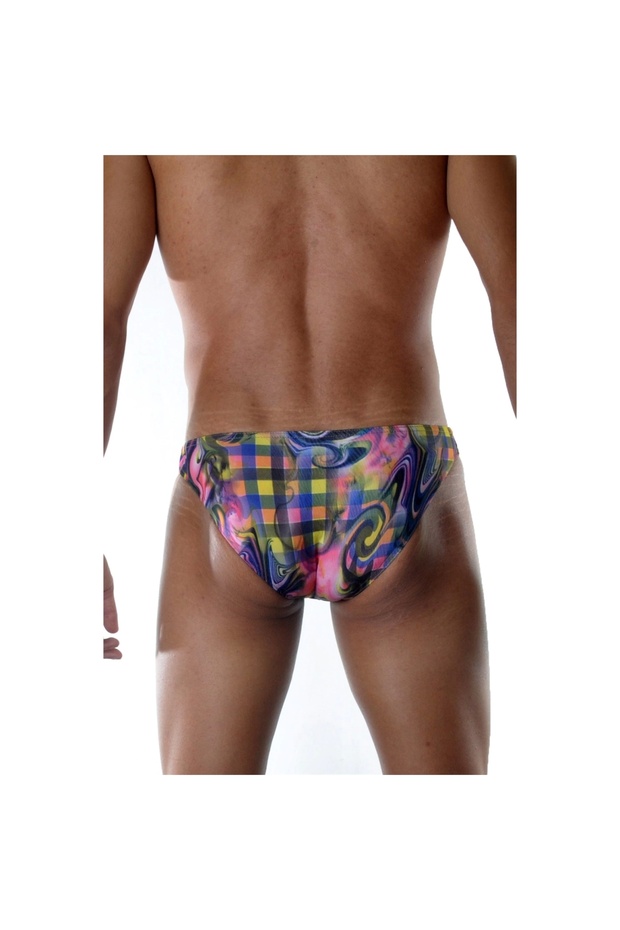 Patterned Men's Slip - 5