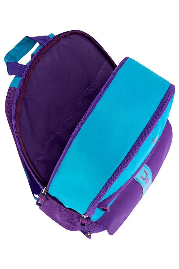 حقيبة ظهر مدرسية أرجوانية Plcan25071 - 4