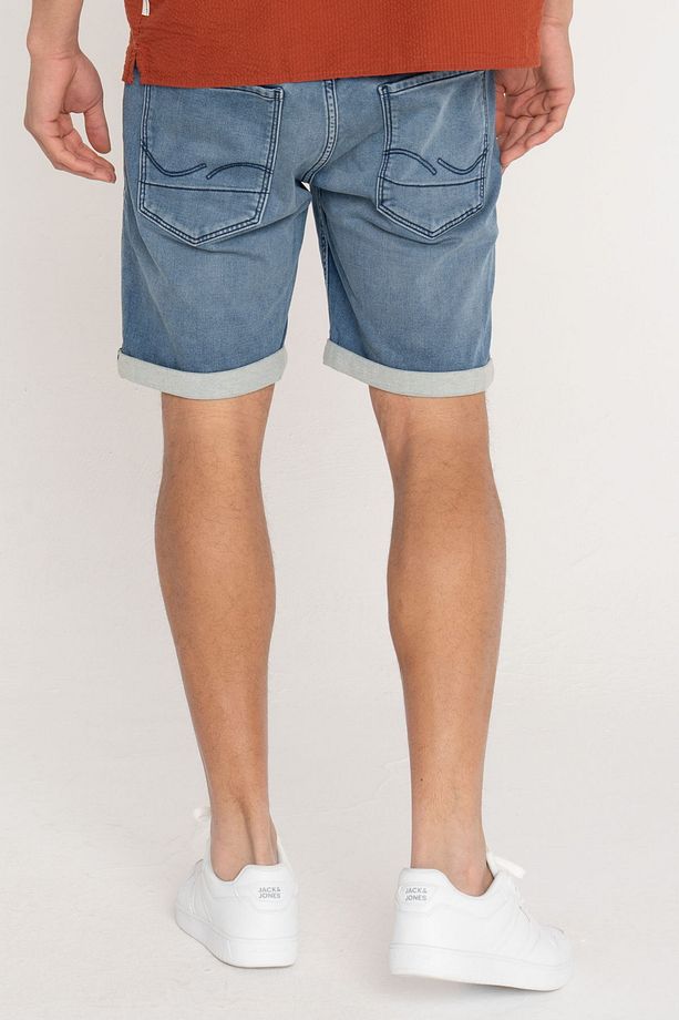 Erkek Rick Denim Sort - 3