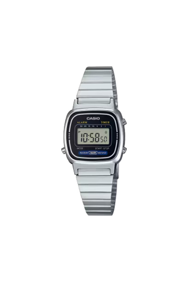 CASIO Women's Digital Grey Dial Watch - LA-670WD-1D