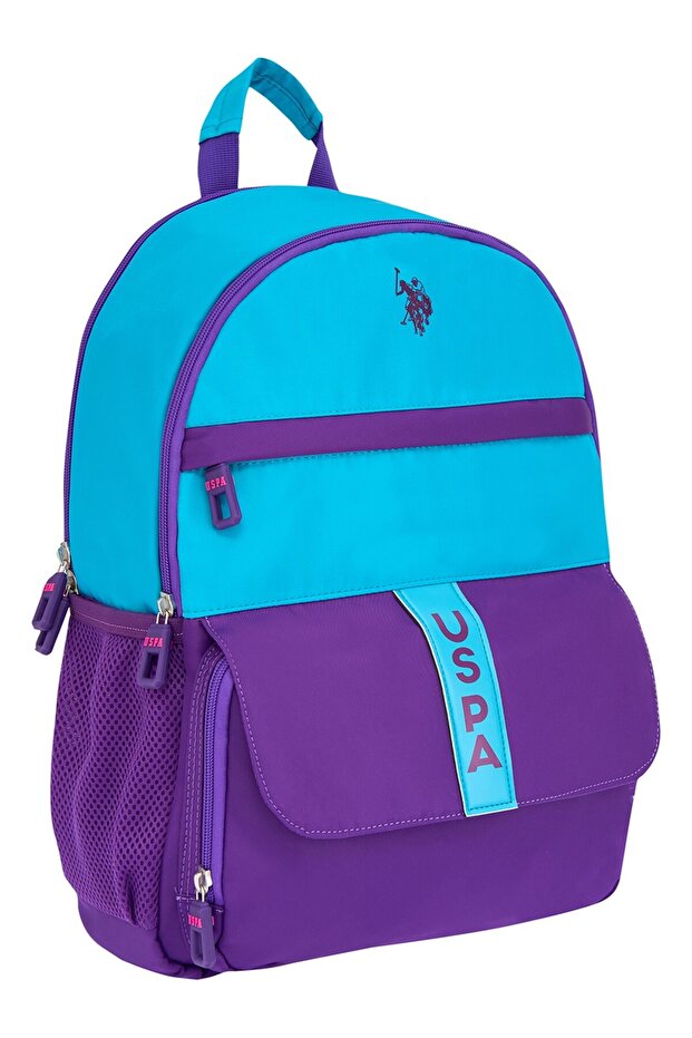 حقيبة ظهر مدرسية أرجوانية Plcan25071 - 2