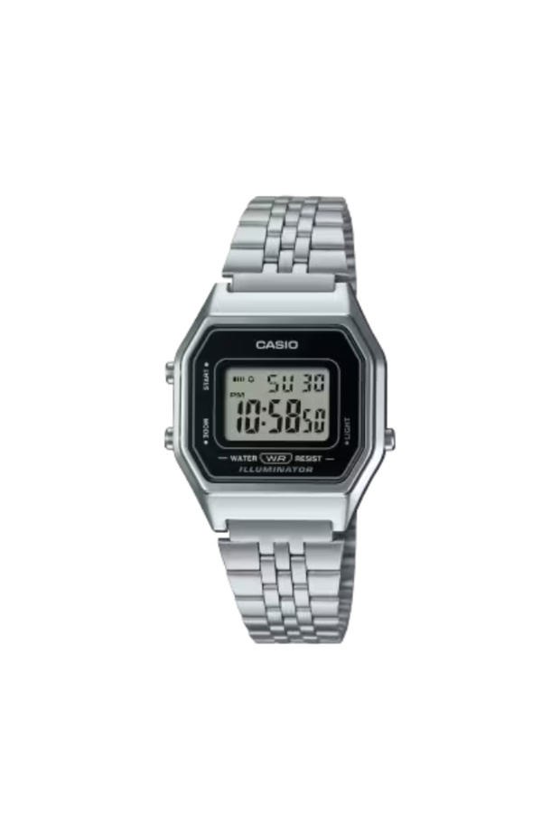 CASIO Men's Digital Grey Dial Watch - LA-680WA-1D