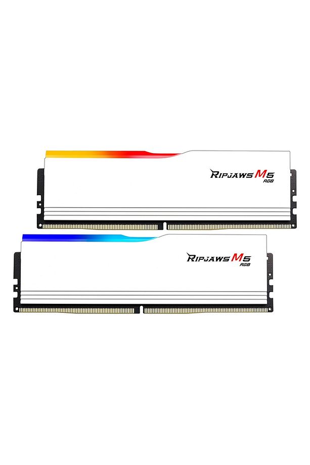 G.Skill Ripjaws M5 RGB F5-6000J3636F16GX2-RM5RW 32GB (2x16GB) DDR5 6000MHz CL36 Masaüstü Bellek - 1