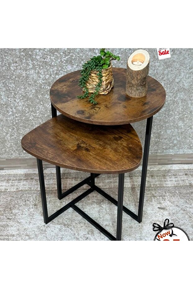 An artistic and elegant nesting table set for a modern and tidy space! - 9