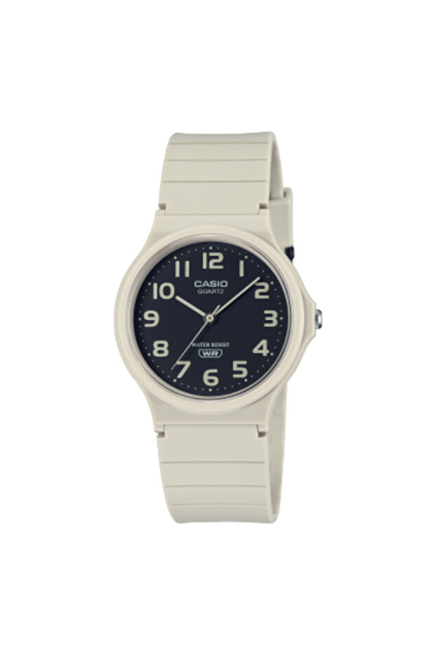 ساعة كاسيو للجنسين بمينا أسود تناظرية - MQ-24UC-8BDF - 1