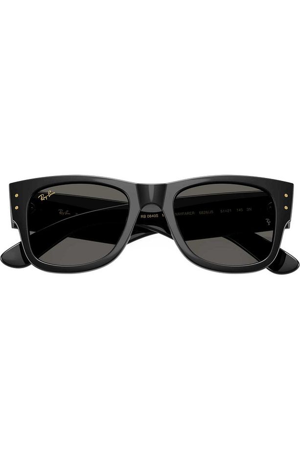 Mega Wayfarer RB0840S 6826J5 51 Blacked Out - 3