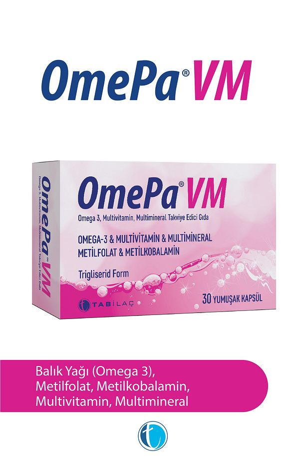 VM 30 Yumuşak Kapsül Multivitamin Balık Yağı Omega 3 - 1