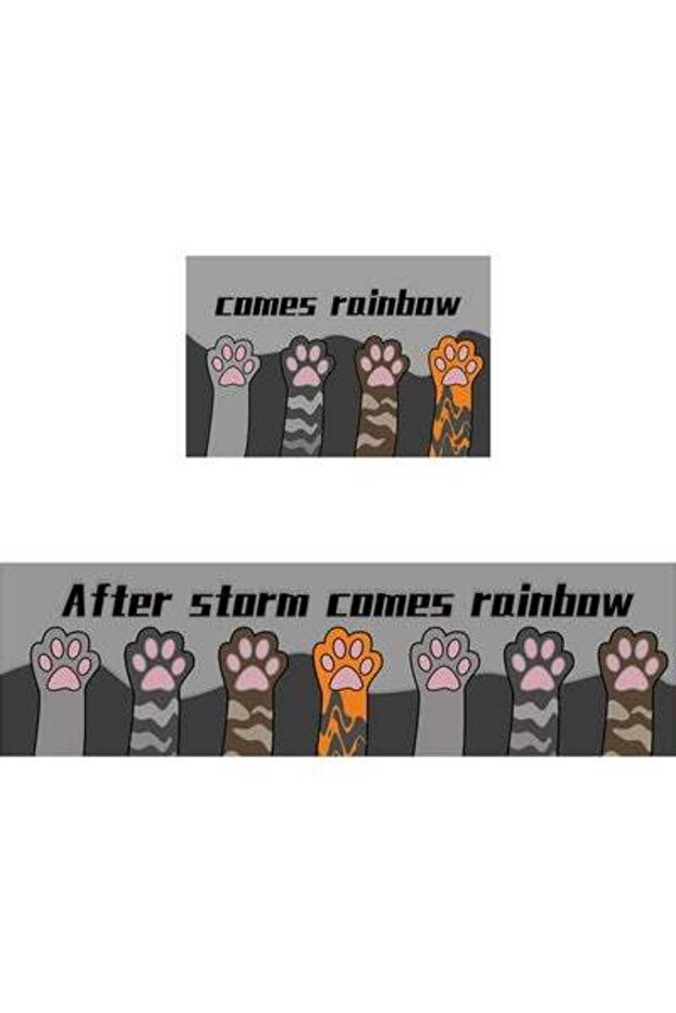 2-Piece Kitchen Floor Mat Multicolour - 4