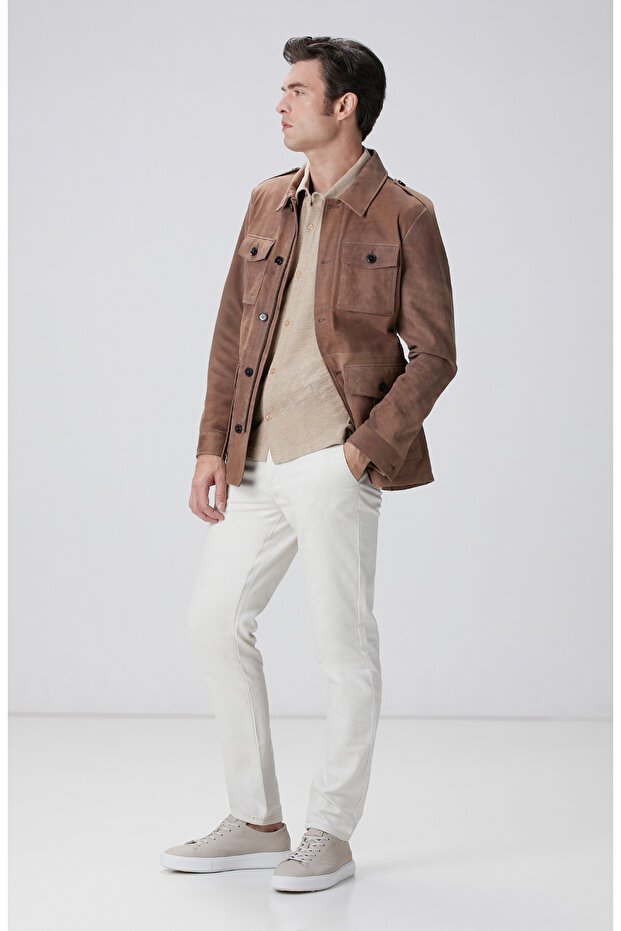 Camel Melanj Gömlek - 3