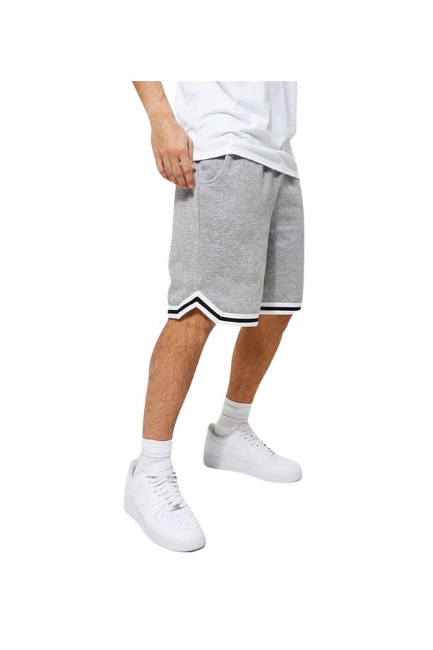 Erkek Siyah Gri Şort Bermuda Peyne 2 Li Set - 6