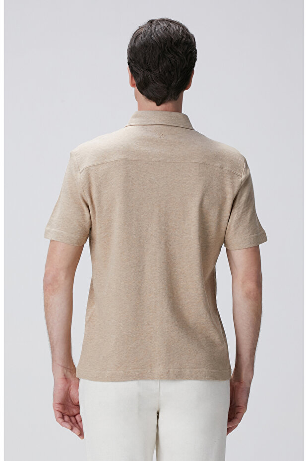 Camel Melanj Gömlek - 5