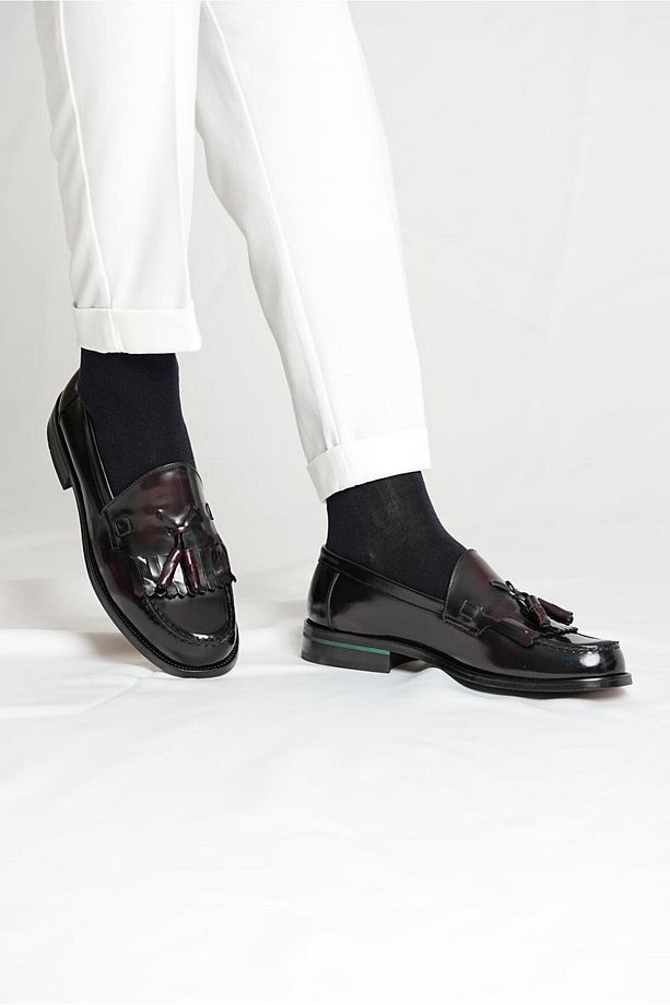 Kuin Model Hakiki Açma Deri Eva Taban Loafer Ayakkabı - 3