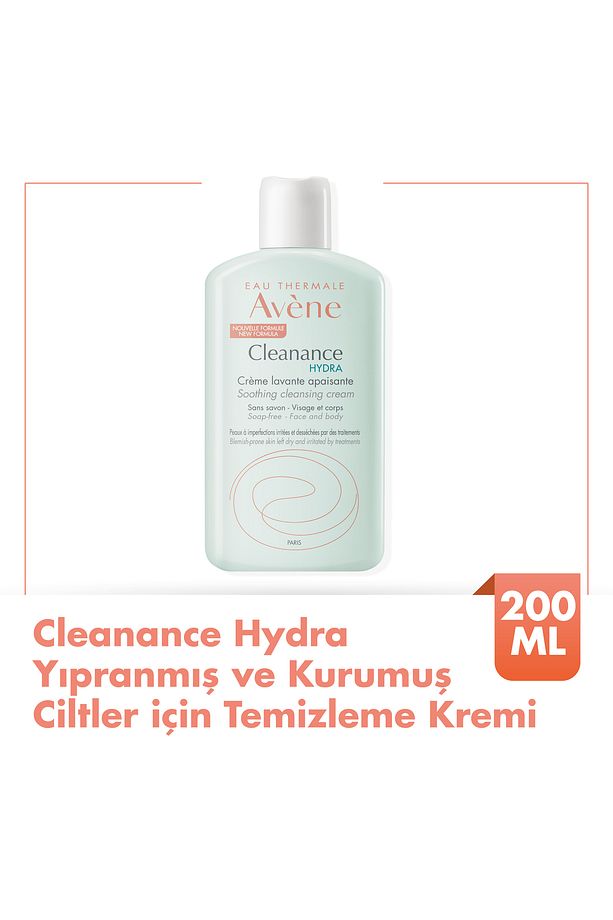 Cleanance Hydra Yıpranmış ve Kuru Ciltler için Yatıştırıcı Temizleme Kremi 200 ml - 1
