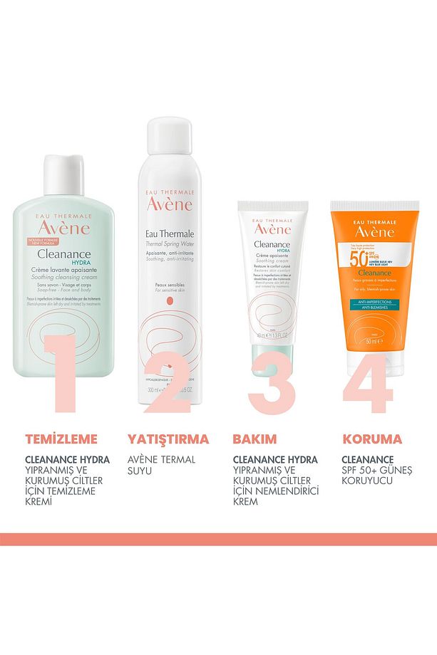 Cleanance Hydra Yıpranmış ve Kuru Ciltler için Yatıştırıcı Temizleme Kremi 200 ml - 5