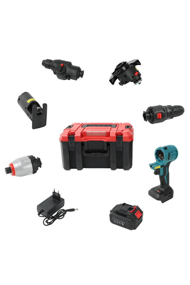 6 in 1 power hand tool kit