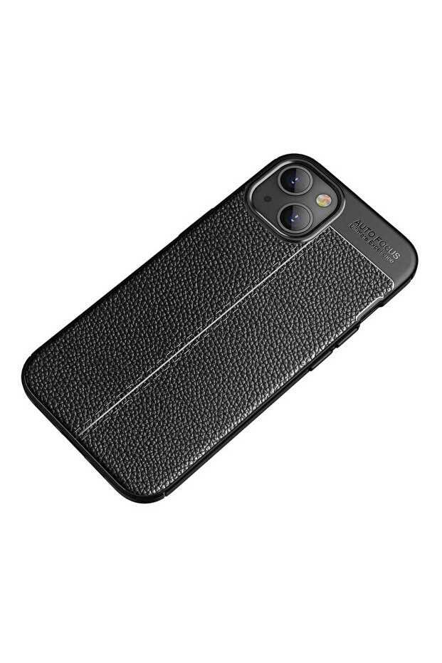 iPhone 14 Compatible Sys Niss Silicone Case-Black - 6