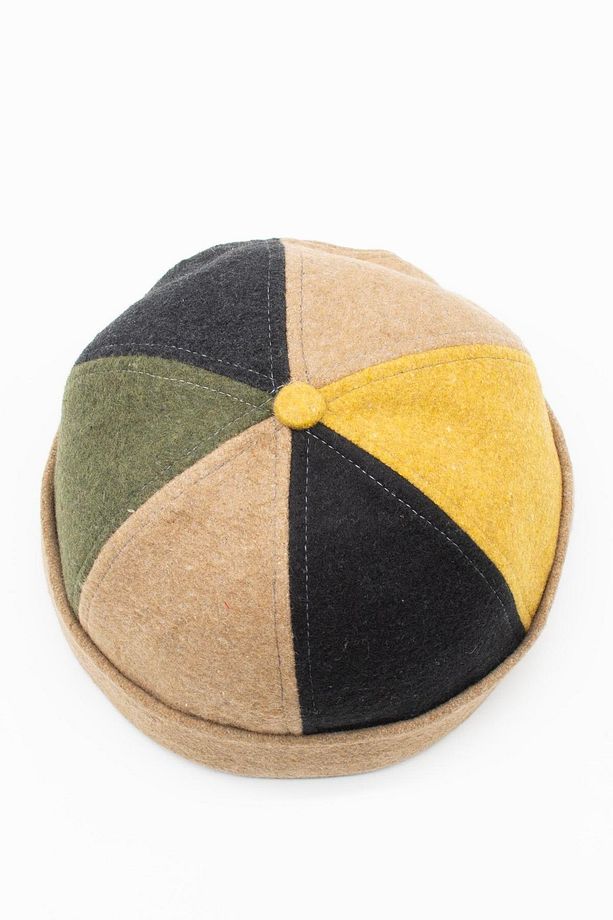 Kışlık Çok Renkli Unisex Cap Patch Cap Docker Şapka - 2