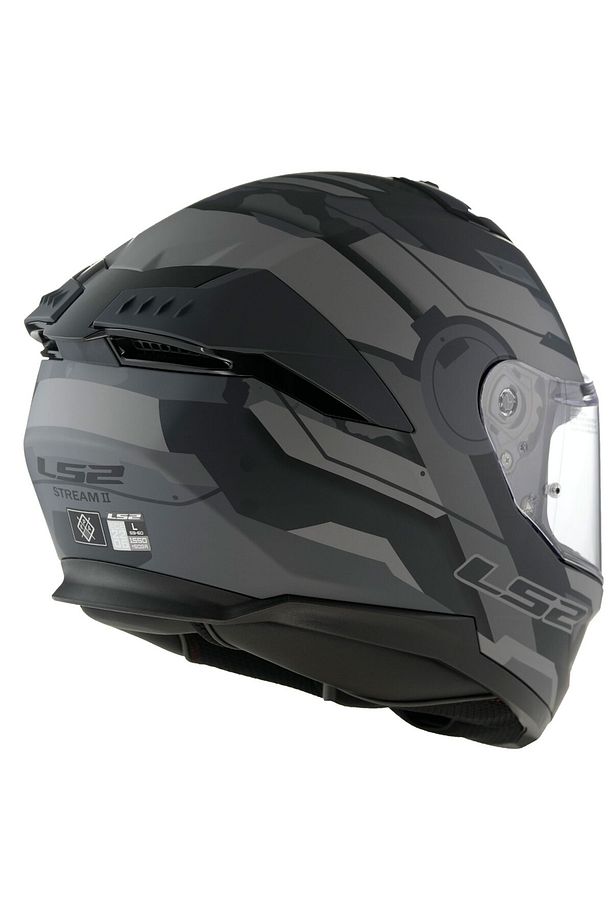 Stream 2 Shadow Mat Tıtanıum-gri Kask 2024 Üretim Yeni Sezon - 6