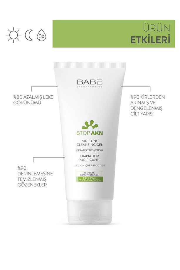 Babe Stop Akn Purifying Cleansing Gel Arındırıcı Temizleme Jeli 100 ml - 3