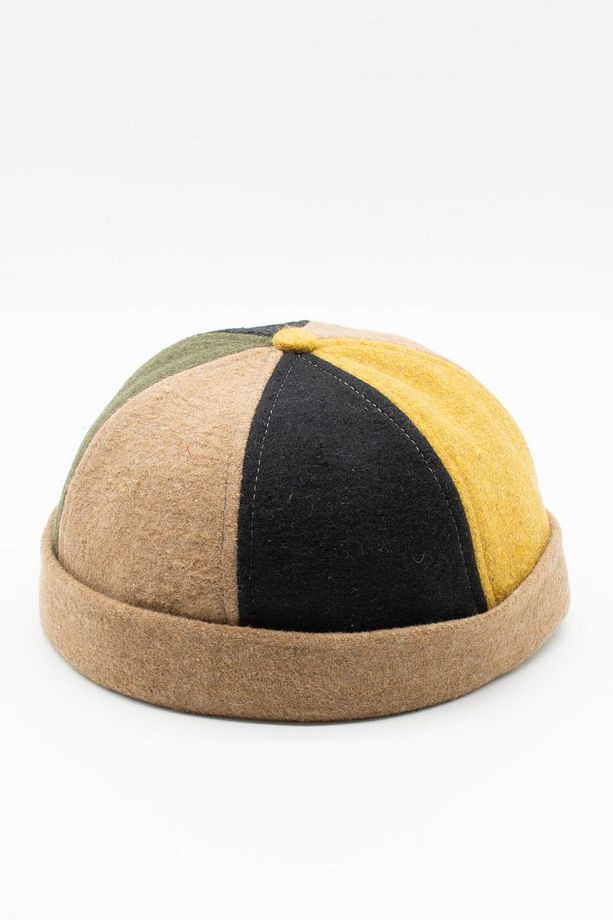 Kışlık Çok Renkli Unisex Cap Patch Cap Docker Şapka - 1