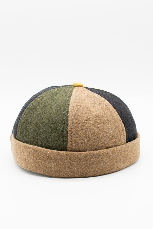 Kışlık Çok Renkli Unisex Cap Patch Cap Docker Şapka - 3