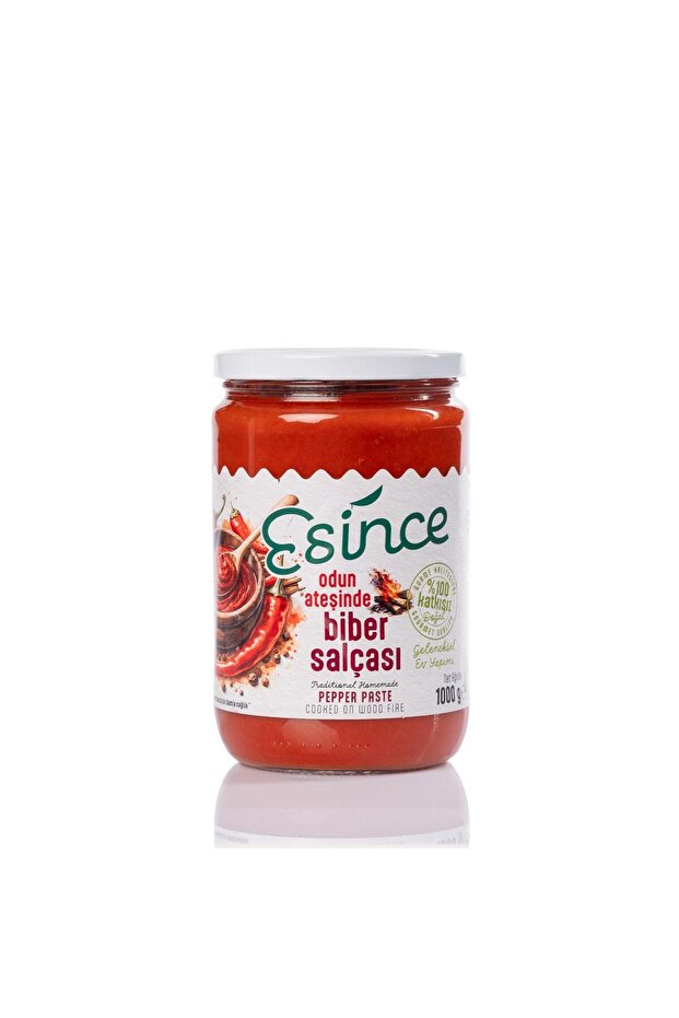 Odun Ateşinde Biber Salçası