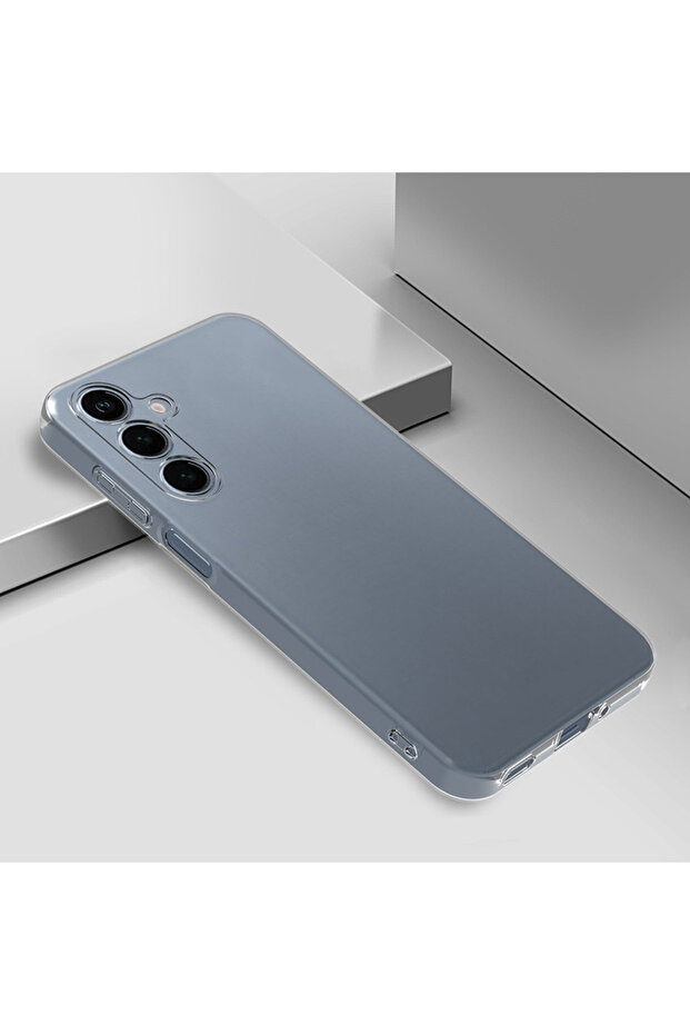 Galaxy A16 Compatible Sys Super Silicone Cover-Transparent - 5