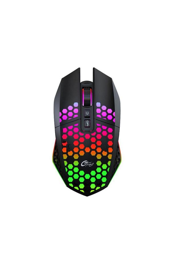 Kablosuz Oyuncu Mouse Rgb Led 2.4g 8 Buton 1600dpi Şarj Edilebilir - 1