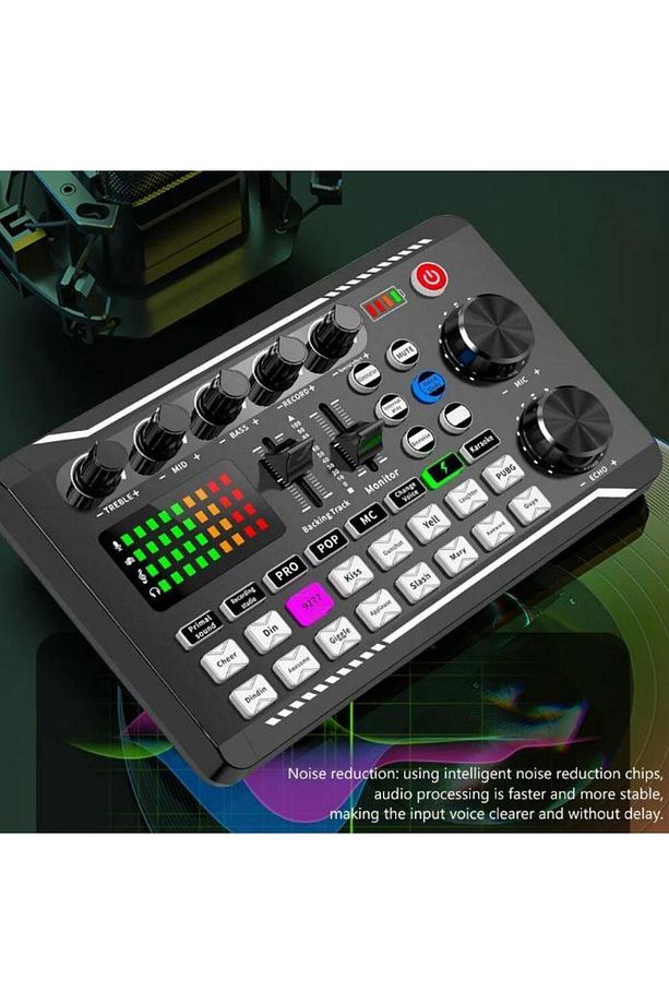 Stüdyo Ses Mikseri USB/MP3 XLR Mikrofon Bağlantısı New - 8