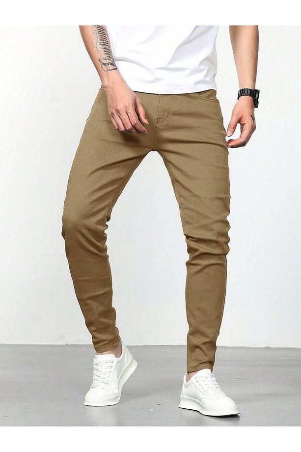 Erkek Regular Fit Normal Kesim Kot Pantolon - 6