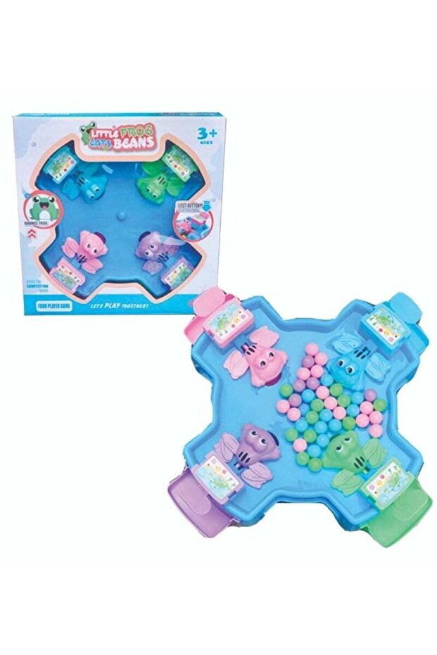 الضفدع الصغير يأكل الفاصوليا - 1