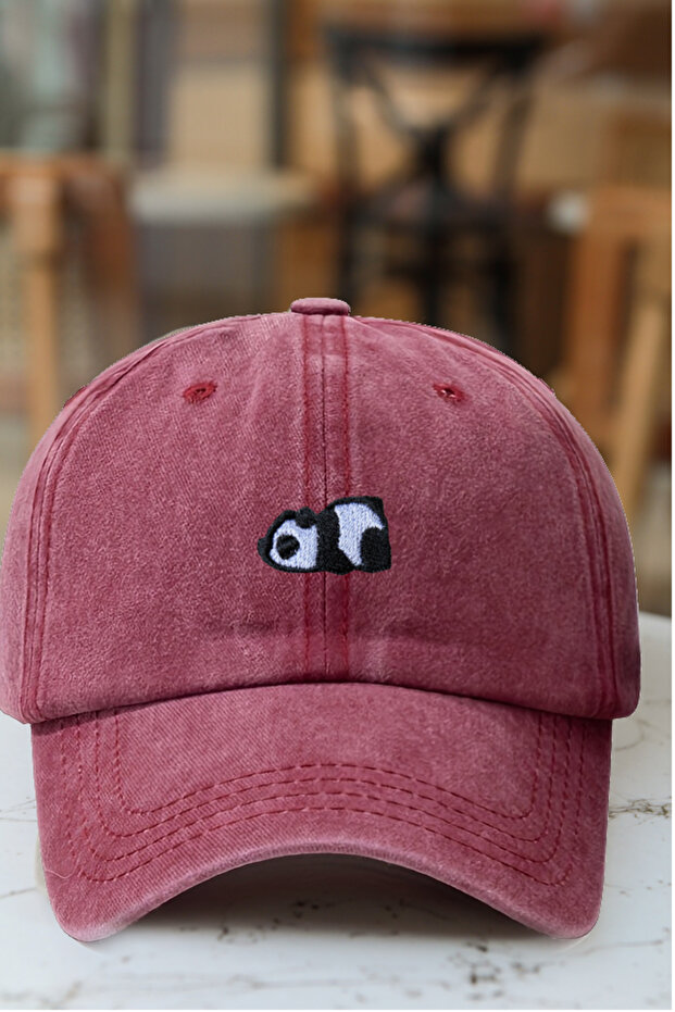 Sevimli Panda Eskitme Şapka - 1