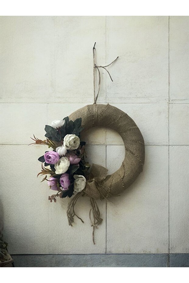 Dekoratif Çiçekli Duvar Kapı Süsü Modelleri - 1