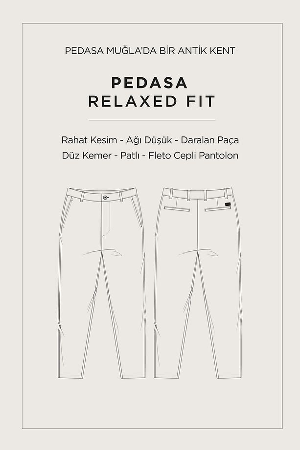 Erkek Siyah Carrot Fit Diyagonal Desenli Örme Pantolon A42y3061 - 8