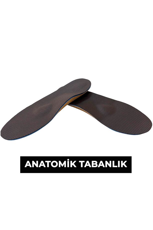 İçe Basma ve Düz Taban Destekleyici Anatomik Ayakkabı Tabanlığı, Mantar Ark Takviyeli İç Tabanlık - 1