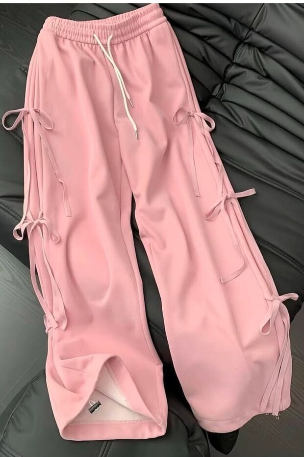 Kurdale Detay Örme Pantolon Eşofman - 1