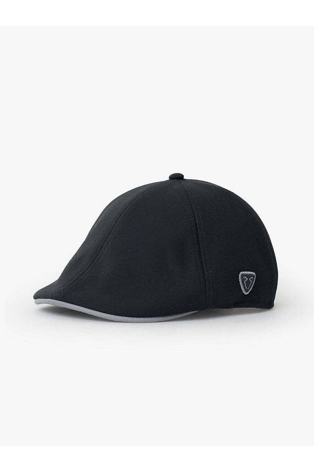 Kadın Erkek Antrasit Casket Şapka Timeless Collection Basic - 1