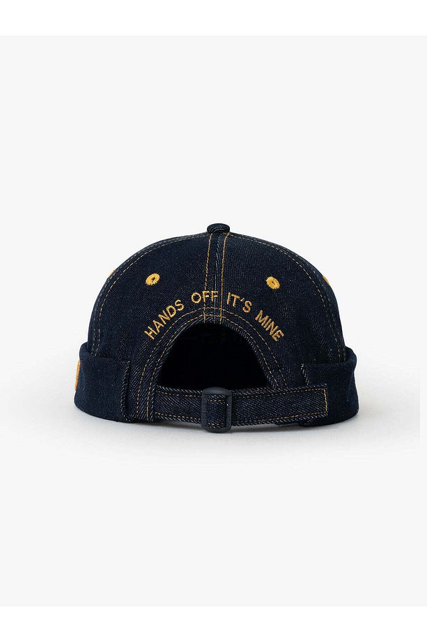 Kadın Erkek Denim Şapka Urban Collection Hands Off Docker - 5