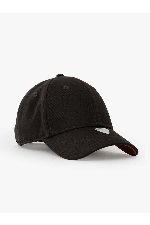 Kadın Erkek Kahverengi Baseball Şapka Timeless Collection Basic - 3