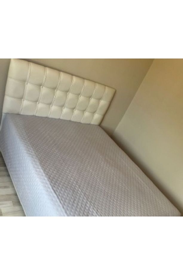 Kapitoneli Düz Çok Amaçlı Pike Tek Kişilik 160x220 Gri * Yatak Örtüsü - 3