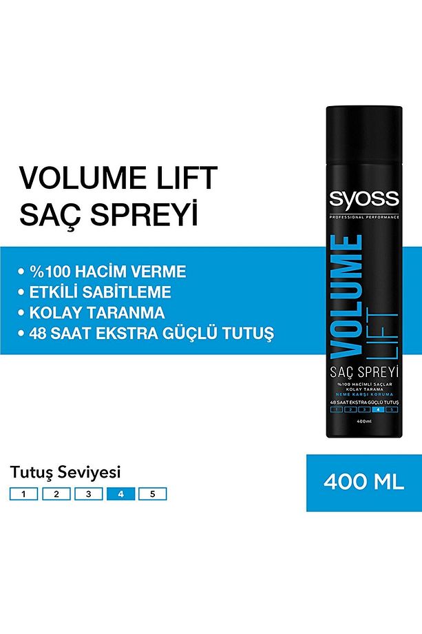 Pure Volume Saç Köpüğü 250ml +Max Hold Köpük 250ml +Volume Lift Sprey 400ml +Style Plex Sprey 400ml - 4