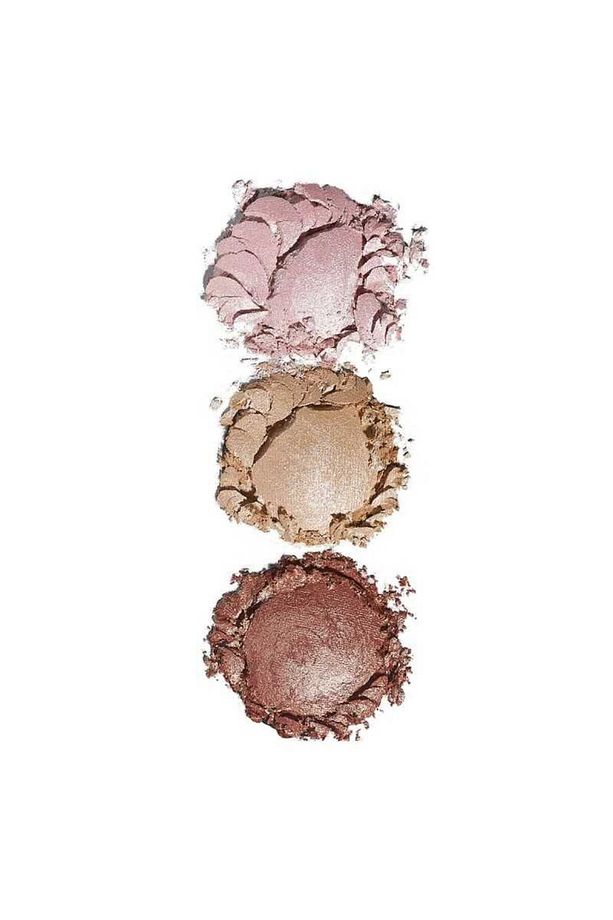 Strobing Highlighter Palette Üçlü Fırınlanmış Aydınlatıcı 3x2,8 g - 5
