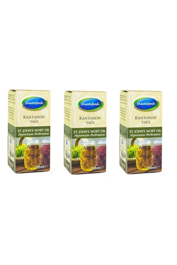 3 زجاجات من زيت نبتة سانت جون (3 × 50 مل)