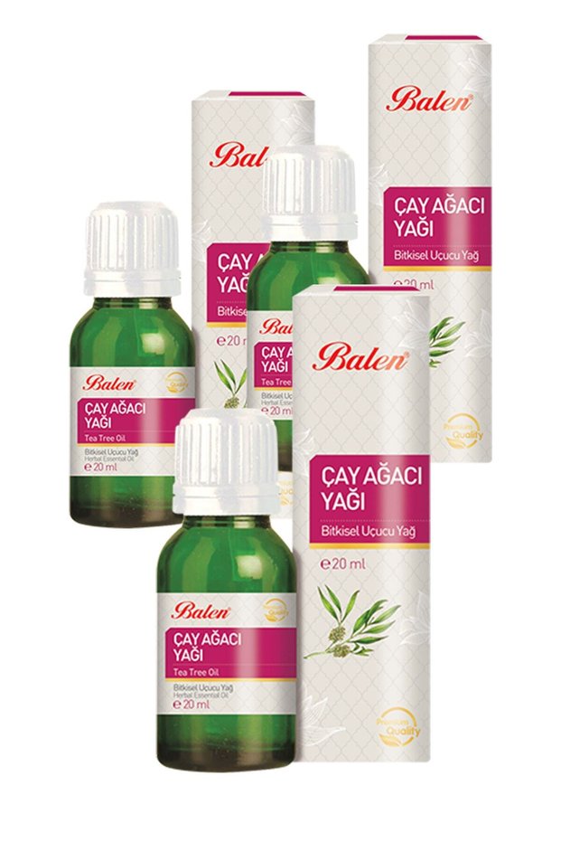3 Boxes of Tea Tree Oil Natural Herbal Essential Oil 20ml Hair and Skin Care Oil