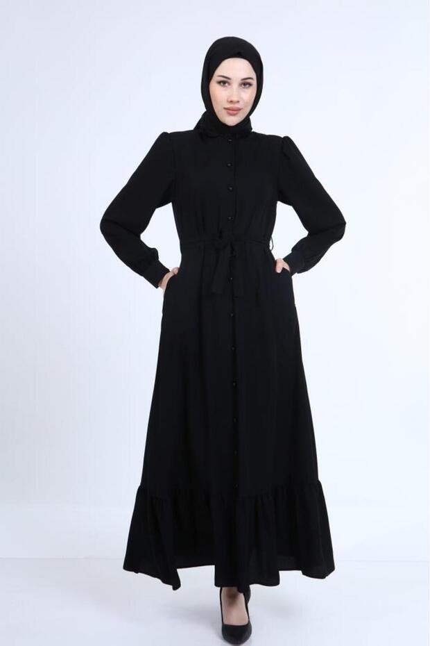 Buttoned Summer Ferace - 1