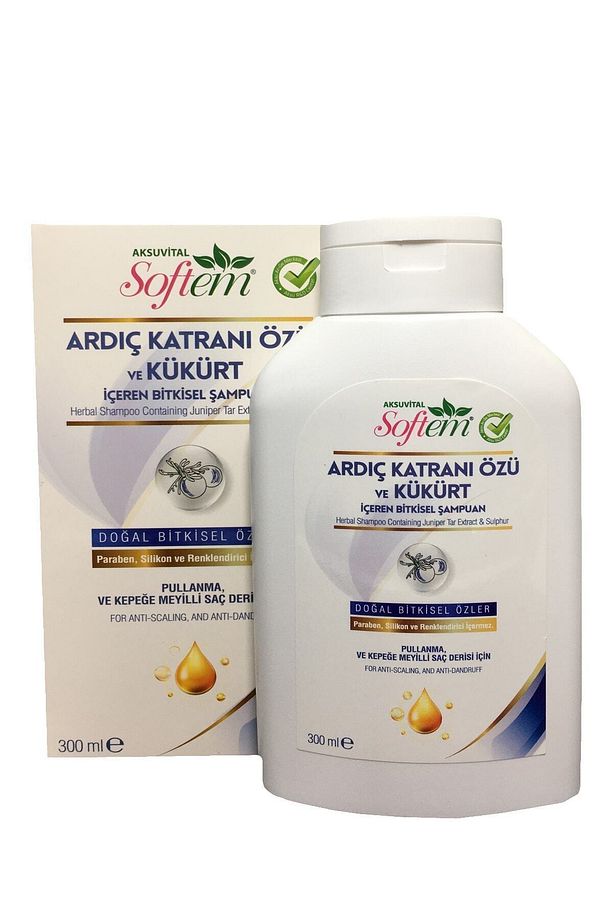 Ardıç Katranı Özü Ve Kükürt Içeren Bitkisel Şampuan 300 Ml - 1