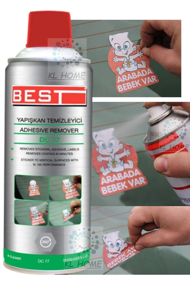Large Size - Adhesive Label Cleaner - Label Remover - 400 ml (Expiration Date: 5 Years after Manufacture)