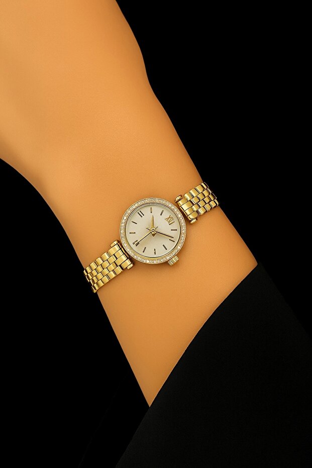 Çelik Kadın Vintage Kol Saati - 6